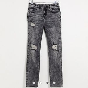 ASOS Tall men's ripped jeans 30x36 NWT
